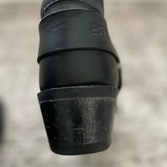 Vtg 80s Biker Boots Harness Moto Made IN USA Leather Maxitred Motorcycle Sz 8.5 - Picture 12 of 15